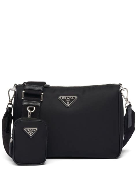 fake prada messenger bag|Prada re nylon Messenger bag.